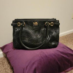 Coach Black Leather Handbag
